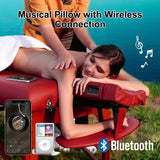 MusicMaster™ High Fidelity Sound Ergonomic Dream Face Cushion- Bluetooth Music Massage Pillow- Cinnamon