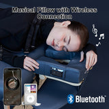 MusicMaster™ High Fidelity Sound Ergonomic Dream Face Cushion- Bluetooth Music Massage Pillow-Royal Blue