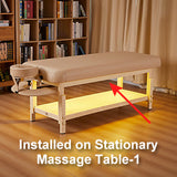 Master Massage 30" LAGUNA™ Stationary Massage Table Package with Ambient Light System