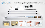 Master Massage 30" Roma II Portable Massage Table Deluxe Package with Ambient Light System