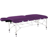 Master Massage 30" CALYPSO™ LX Portable Massage Table Package with NanoSkin™ - King's Purple