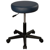 MT Massage Pneumatic Swivel/Rolling Massage Stool Black