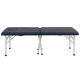 Master Massage 24" Harmon Economic Portable Massage Table, Royal Blue