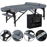 Master Massage 30" Montour Memory Foam Portable Massage Table Package with Ambient Light System