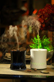 Ultrasonic Aroma Diffuser/Humidifier with Ceramic Housing - Black - Royal Recliners