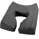 MASTER MASSAGE Universal Simplicity Adjustable Massage Table Face Cradle and Ergonomic Dream Face Cushion Pillow set-Black Color